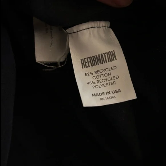 Reformation stripe baby Tee small - Picture 3 of 3